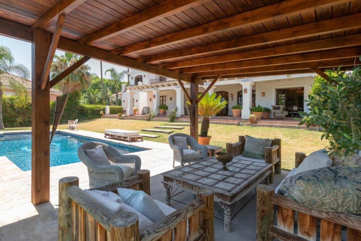 Villa Casa Sol Encantadora Villa Con Piscina Marbella Exterior foto